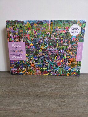 Amusement Parks of the World - 1000 Piece Jigsaw Puzzle